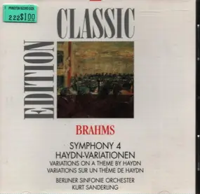 Johannes Brahms - Symphony Nr. 4 e-moll op. 98 / Haydn Variations