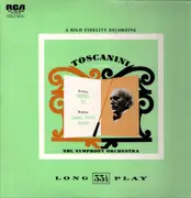 LP - Brahms - Synphony No.2, Academic Festival Overture (Toscanini) - Mono