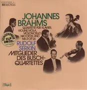 Double LP - Brahms - Quartette für Klavier, Violine, Viola, Violoncello Nr.1 und 2,, Serkin, Busch-Quartett