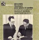 LP - Brahms - Quatuors pour piano et cordes en sol mineur op. 25, en la majeur op. 26