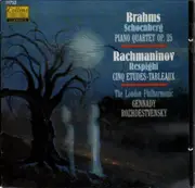 CD - Brahms / Rachmaninov - Piano Quartet in G minor, op. 25 / Cinq Etudes-tableaux