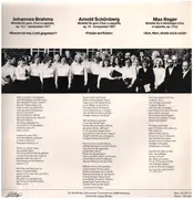 LP - Brahms / Reger / Schönberg - Meisterwerke der Chormusik