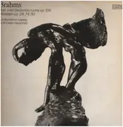 LP - Brahms / Rundfunkchor Leipzig, Wolf-Dieter Hauschild - Fest und Gedenksprüche op.109; Motetten op.29, 74, 110