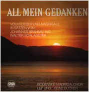 Brahms / Walter Schlageter - All mein Gedanken - Volkslieder und Madrigale