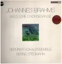 LP - Brahms - Weltliche Chorgesänge