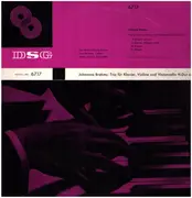 LP - Brahms - Trio für Klavier, Violine und Violoncello H-Dur op. 8