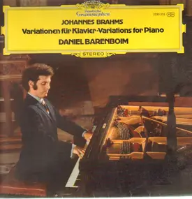 Johannes Brahms - Variationen für Klavier, Daniel Barenboim