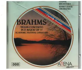 Johannes Brahms - Violin Concerto in D Major Op. 77 / Academic Festival Overture