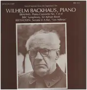 Brahms, Beethoven/ Wilhelm Backhaus - Piano Concerto No. 1 in d * Sonata in A - flat