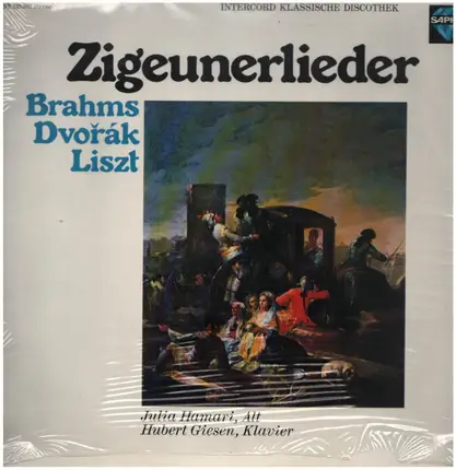 Brahms, Dvorak, Liszt - Zigeunerlieder,, Julia Hamari, Hubert Giesen