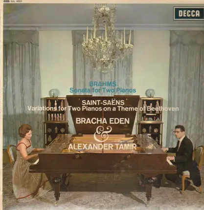 Brahms / Saint-Saens - Two Pianos, Bracha Eden & Alexander Tamir