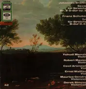 Brahms, Schubert - Johannes Brahms: Sextett Für Streicher Nr. 2 G-dur Op. 36 / Franz Schubert: Trio Für Streicher B-du
