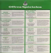 LP - Brahms, Charpentier, Fauré,.. - Offres Spéciales Automne 1981