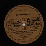 LP - Brahms - Concerto for Piano and Orchestra Nr. 1 in D min -- Kerer