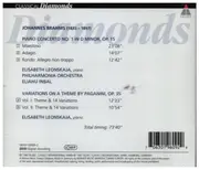 CD - Brahms - Piano Concerto No. 1 / Variations on a Theme by Paganini
