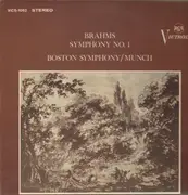 LP - Brahms: Boston Symphony, Charles Munch - Symphony No.1