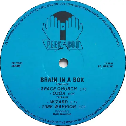Brain In A Box - Space Church