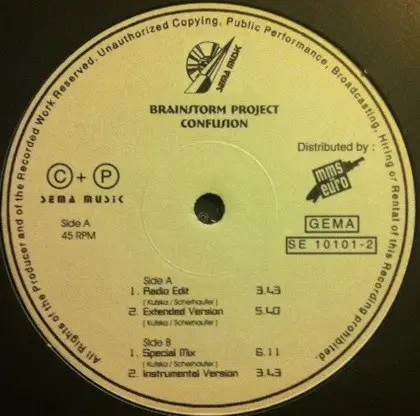 Brainstorm Project - Confusion