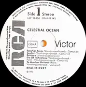 LP - Brainticket - Celestial Ocean - Promo