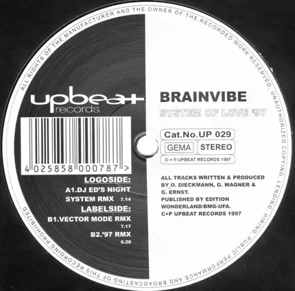 Brainvibe - System Of Love '97