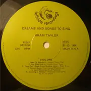 LP - Bram Taylor - Dreams And Songs To Sing