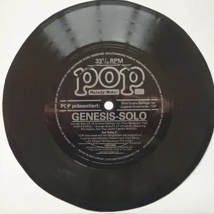Brand X , Tony Banks , Genesis - Genesis-Solo