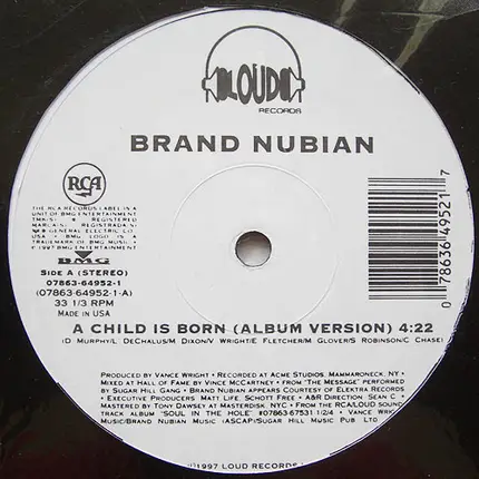 Brand Nubian - A Child IS Born