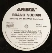 12'' - Brand Nubian Feat. Loon - Back Up Off The Wall - Promo
