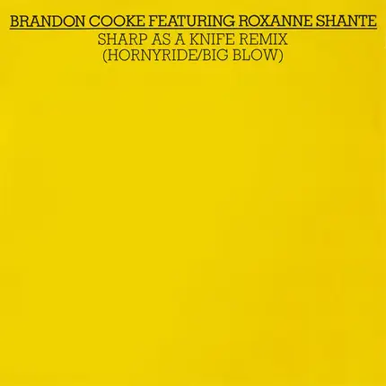 Brandon Cooke - Sharp As A Knife (Remix)