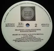 12inch Vinyl Single - Brandon Cooke - Sharp As A Knife (Acid Attack)