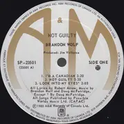 LP - Brandon Wolf - Not Guilty - Introducing