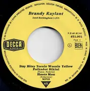 7inch Vinyl Single - Brandy Raylant - Itsy Bitsy Teenie Weenie Yellow Polkadot Bikini - EP