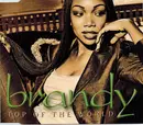 CD Single - Brandy - Top Of The World (Remixes)