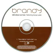 CD Single - Brandy - Talk About Our Love