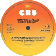 LP - Branford Marsalis - Scenes In The City