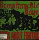 LP - Brassknuckle Boys - Songs About Fighting - Still Sealed, Red/Black Vinyl
