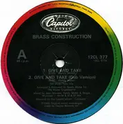 12'' - Brass Construction - Give And Take (Extended Re-Mix)