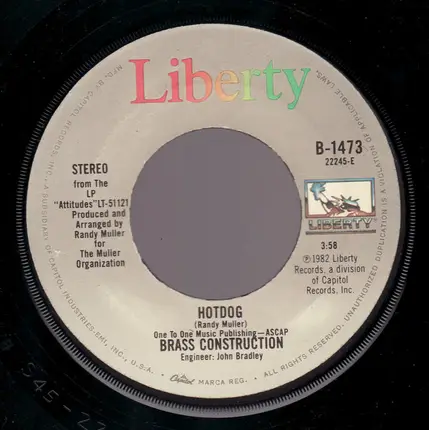Brass Construction - Attitude