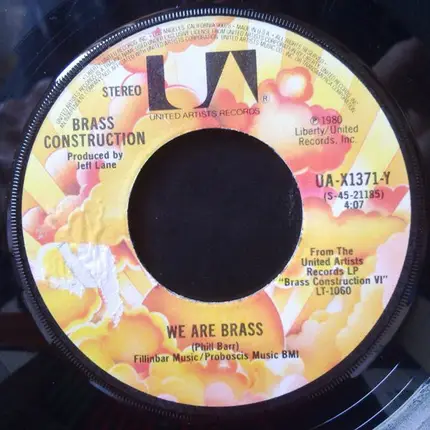 Brass Construction - I'm Not Gonna Stop / We Are Brass