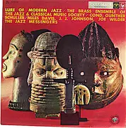 10'' - Brass Ensemble Of The Jazz And Classical Music Society / Cond. Gunther Schuller / Miles Davis , J.J - Lure Of Modern Jazz