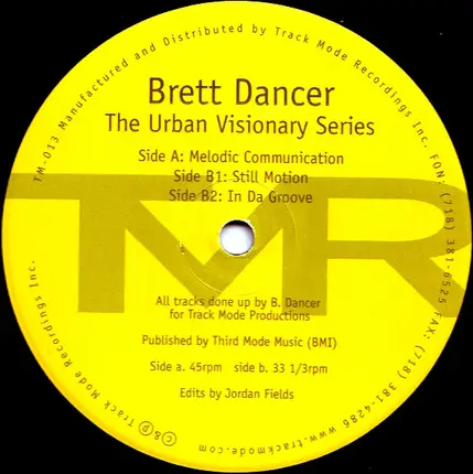 Brett Dancer - The Urban Visionary Series