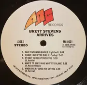 LP - Brett Stevens - Arrives - STILL SEALED