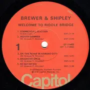 LP - Brewer And Shipley - Welcome To Riddle Bridge