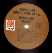 LP - Brewer And Shipley - Down In L.A.