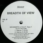 12inch Vinyl Single - Breadth Of View - Movements In Dmin7 Opus 1