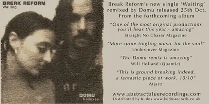 Break Reform - Waiting - Domu Remixes