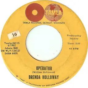 Brenda Holloway - Operator / I'll Be Available