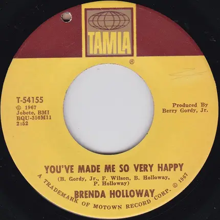 Brenda Holloway - You've Made Me So Very Happy