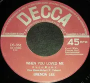7inch Vinyl Single - Brenda Lee - He's Sure To Remember Me = 想い出のタンゴ