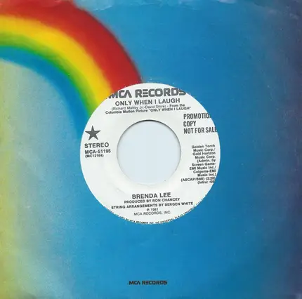 Brenda Lee - Only When I Laugh